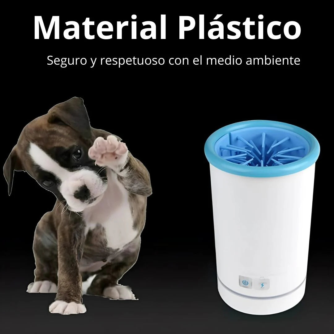 Limpiador de patas de perro automatico